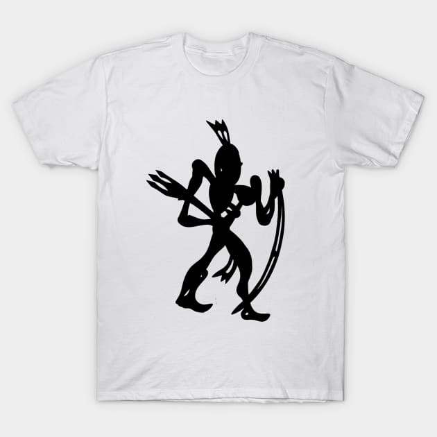 Tribal figure T-Shirt by Made the Cut